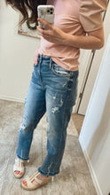 Load image into Gallery viewer, Harley Distressed Ankle Hem Jeans