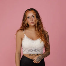 Load image into Gallery viewer, PREORDER: Madeline Bralette in Cream