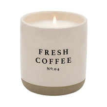 Load image into Gallery viewer, Cream Stoneware Soy Candles in Various Scents