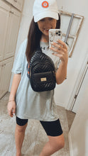 Load image into Gallery viewer, Jordie Black Sling Bag