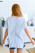 Load image into Gallery viewer, Whitney Waffle Knit Top in Light Grey