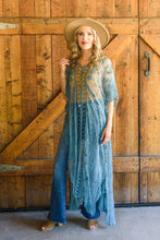 Load image into Gallery viewer, Admiring Athens Cover-Up In Teal