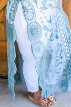 Load image into Gallery viewer, Admiring Athens Cover-Up In Teal