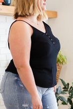 Load image into Gallery viewer, All Day Ribbed Cami in Black