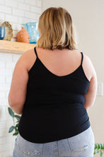 Load image into Gallery viewer, All Day Ribbed Cami in Black