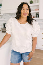 Load image into Gallery viewer, All In The Sleeves Striped Top