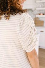 Load image into Gallery viewer, All In The Sleeves Striped Top