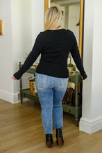 Load image into Gallery viewer, Always The One Front Cross Long Sleeve Top