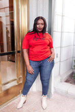 Load image into Gallery viewer, Amour Tee in Cherry Red