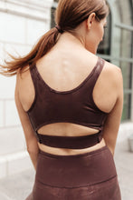 Load image into Gallery viewer, Ava Sports Bra In Burgundy