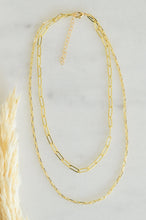 Load image into Gallery viewer, Bella Layered Link Necklace