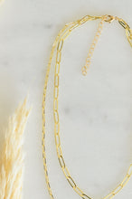 Load image into Gallery viewer, Bella Layered Link Necklace