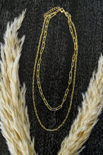 Load image into Gallery viewer, Bella Layered Link Necklace