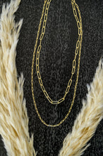 Load image into Gallery viewer, Bella Layered Link Necklace