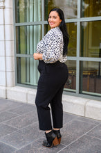 Load image into Gallery viewer, Big Dreams Stretch Pull On Dress Pants In Black