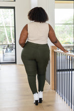 Load image into Gallery viewer, Billie Dark Olive Skinnies