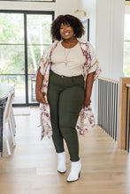 Load image into Gallery viewer, Billie Dark Olive Skinnies