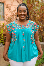 Load image into Gallery viewer, Blue Blossoms Shirt