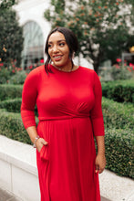 Load image into Gallery viewer, Bri Maxi Dress in Burgundy