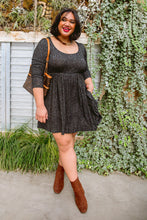 Load image into Gallery viewer, Brightest Star Dress In Charcoal