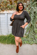 Load image into Gallery viewer, Brightest Star Dress In Charcoal