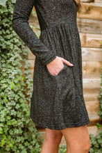 Load image into Gallery viewer, Brightest Star Dress In Charcoal