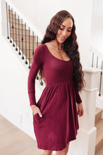 Load image into Gallery viewer, Brightest Star Dress in Plum