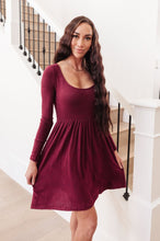 Load image into Gallery viewer, Brightest Star Dress in Plum