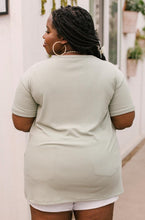 Load image into Gallery viewer, Buttons and Henley Top in Sea Salt