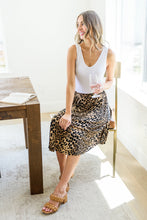 Load image into Gallery viewer, Carefree Animal Print Skirt