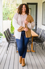 Load image into Gallery viewer, Carry On For Love Color Block Knit Cardigan