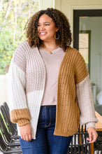 Load image into Gallery viewer, Carry On For Love Color Block Knit Cardigan