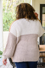 Load image into Gallery viewer, Carry On For Love Color Block Knit Cardigan
