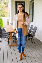 Load image into Gallery viewer, Carry On For Love Color Block Knit Cardigan