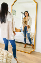 Load image into Gallery viewer, Carry On For Love Color Block Knit Cardigan