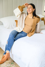 Load image into Gallery viewer, Carry On For Love Color Block Knit Cardigan