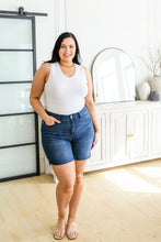 Load image into Gallery viewer, Cassie Mid Rise Cutoff Shorts