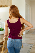 Load image into Gallery viewer, Casual But Cool Tank in Burgundy