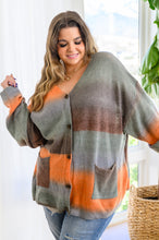 Load image into Gallery viewer, Changing Leaves Long Sleeve Button Up Cardigan