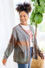 Load image into Gallery viewer, Changing Leaves Long Sleeve Button Up Cardigan