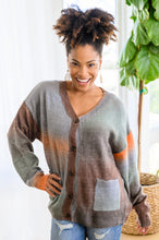 Load image into Gallery viewer, Changing Leaves Long Sleeve Button Up Cardigan