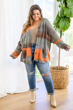 Load image into Gallery viewer, Changing Leaves Long Sleeve Button Up Cardigan