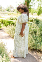 Load image into Gallery viewer, The Beck Olive Floral Smocked Dress