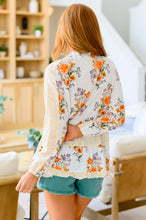 Load image into Gallery viewer, Chasing Butterflies Babydoll Blouse