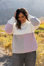 Load image into Gallery viewer, The Cameron Color Block Top in Lavender