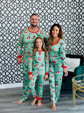Load image into Gallery viewer, PREORDER: Matching Family Christmas Pajamas In Holiday Dog