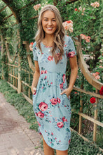 Load image into Gallery viewer, Clair Dress in Blue