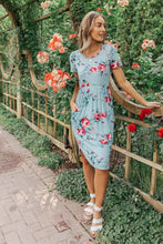 Load image into Gallery viewer, Clair Dress in Blue