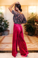Load image into Gallery viewer, Cleo Velvet Wide Leg Pants