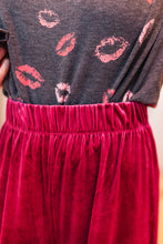 Load image into Gallery viewer, Cleo Velvet Wide Leg Pants